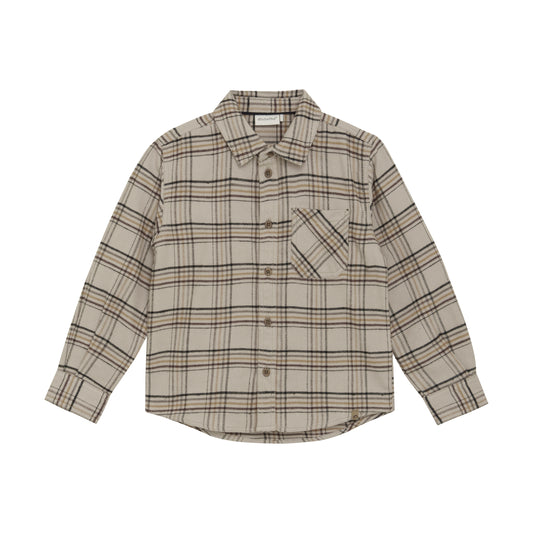 Minymo - Checkered Button Up Shirt - 5 Years