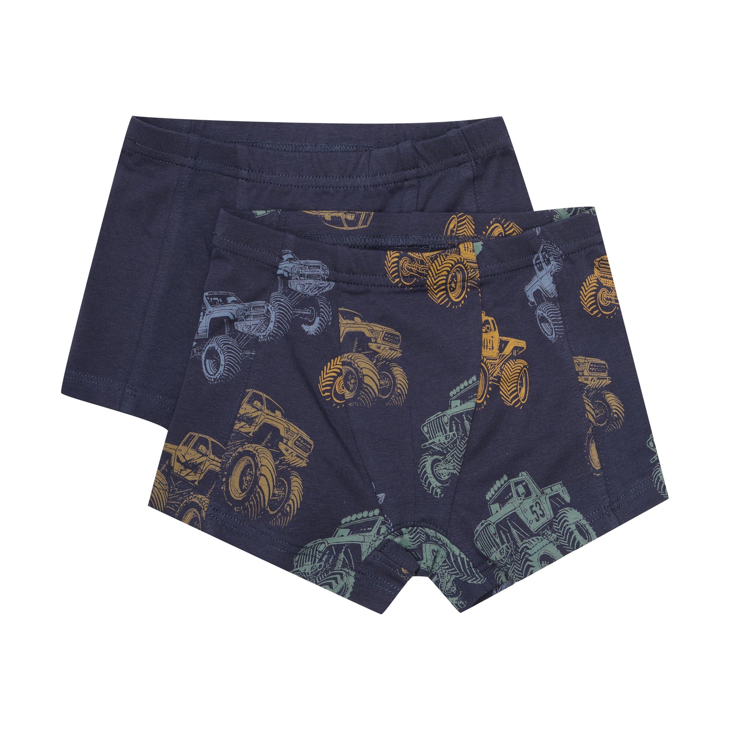 Minymo Boy's Briefs Underwear Monster Truck 2 pack
