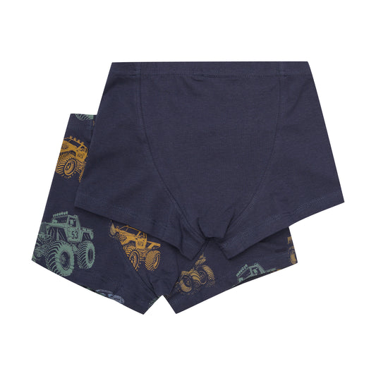 Minymo Boy's Briefs Underwear Monster Truck 2 pack