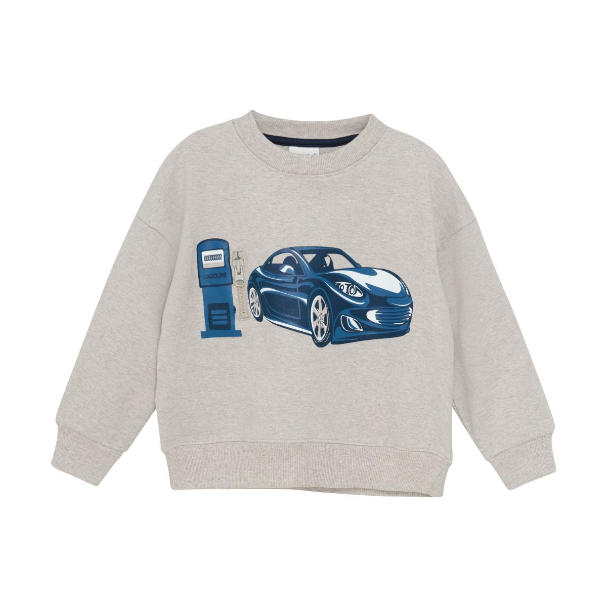 Minymo - Sweat-Shirt Blue Sports Car - 5Y