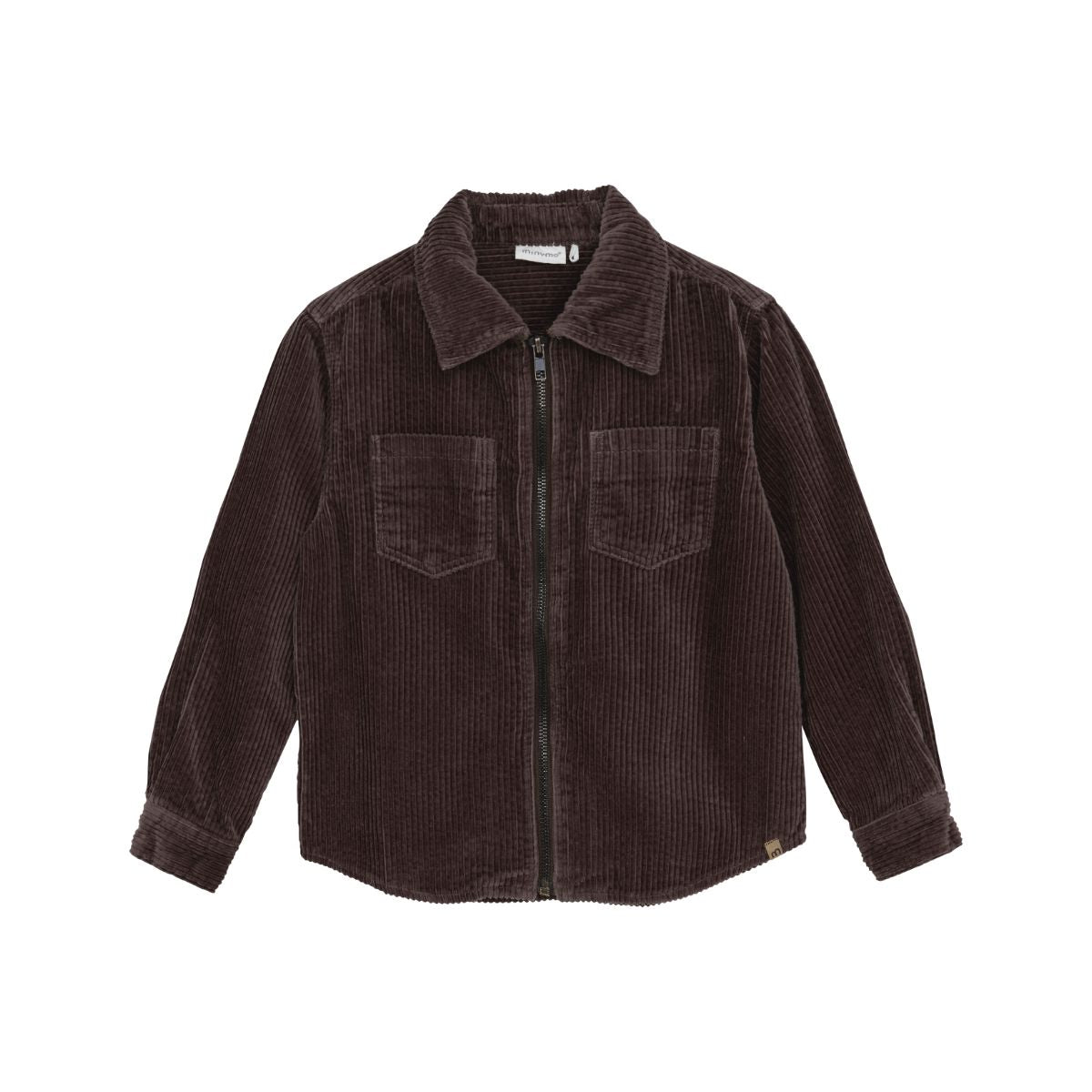 Minymo - 100% Cotton Winter Jacket Brown - 5Y