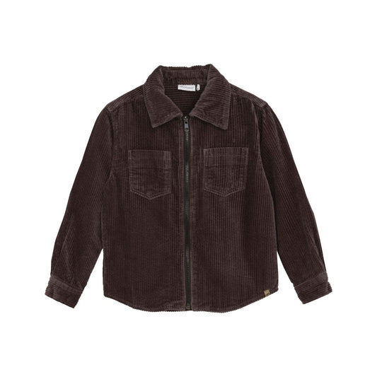 Minymo - 100% Cotton Winter Jacket Brown - 5Y