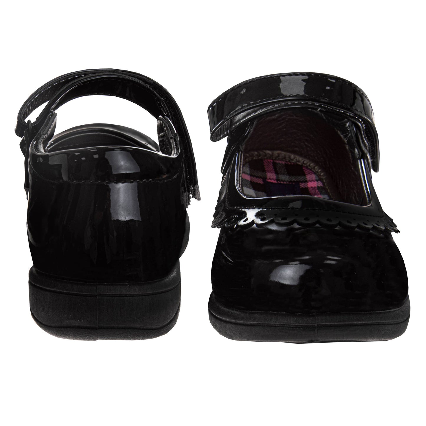 French Toast Girls Black Patent Mary Jane School Shoes (Toddler)