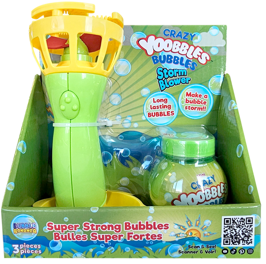 Wishbone Products - Crazy Catchables Bubble Storm with Solution