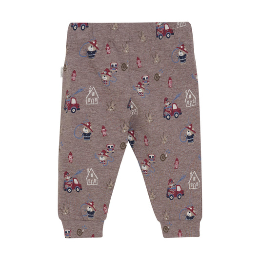 Minymo - Baby Bottom Brown Fire-Fighter Bear - 3M