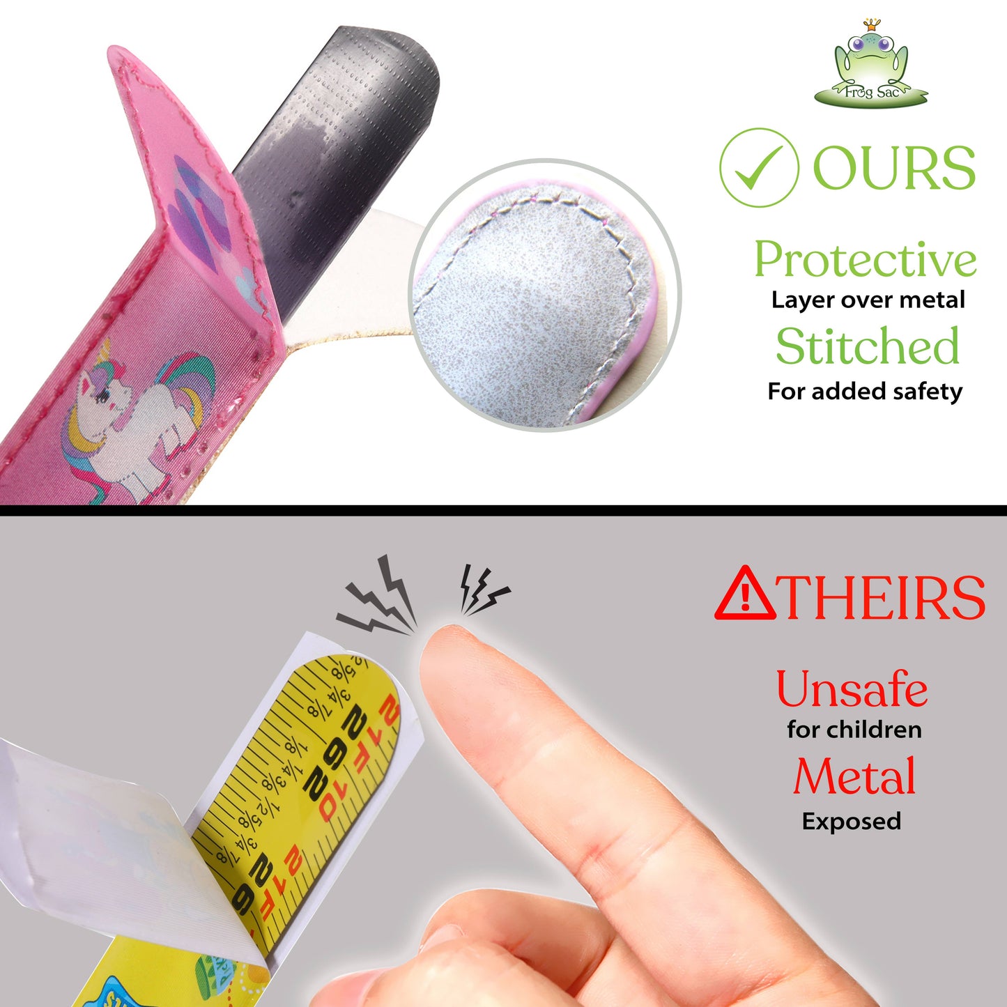 Frog Sac - 3D Image-Shifting Slap Bracelet for Kids
