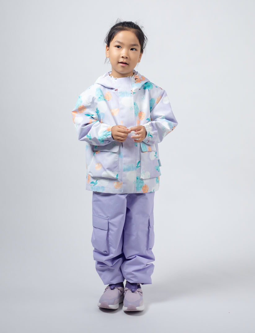 Walking Pi - Little Stanley Fleece Lined Rain Jacket