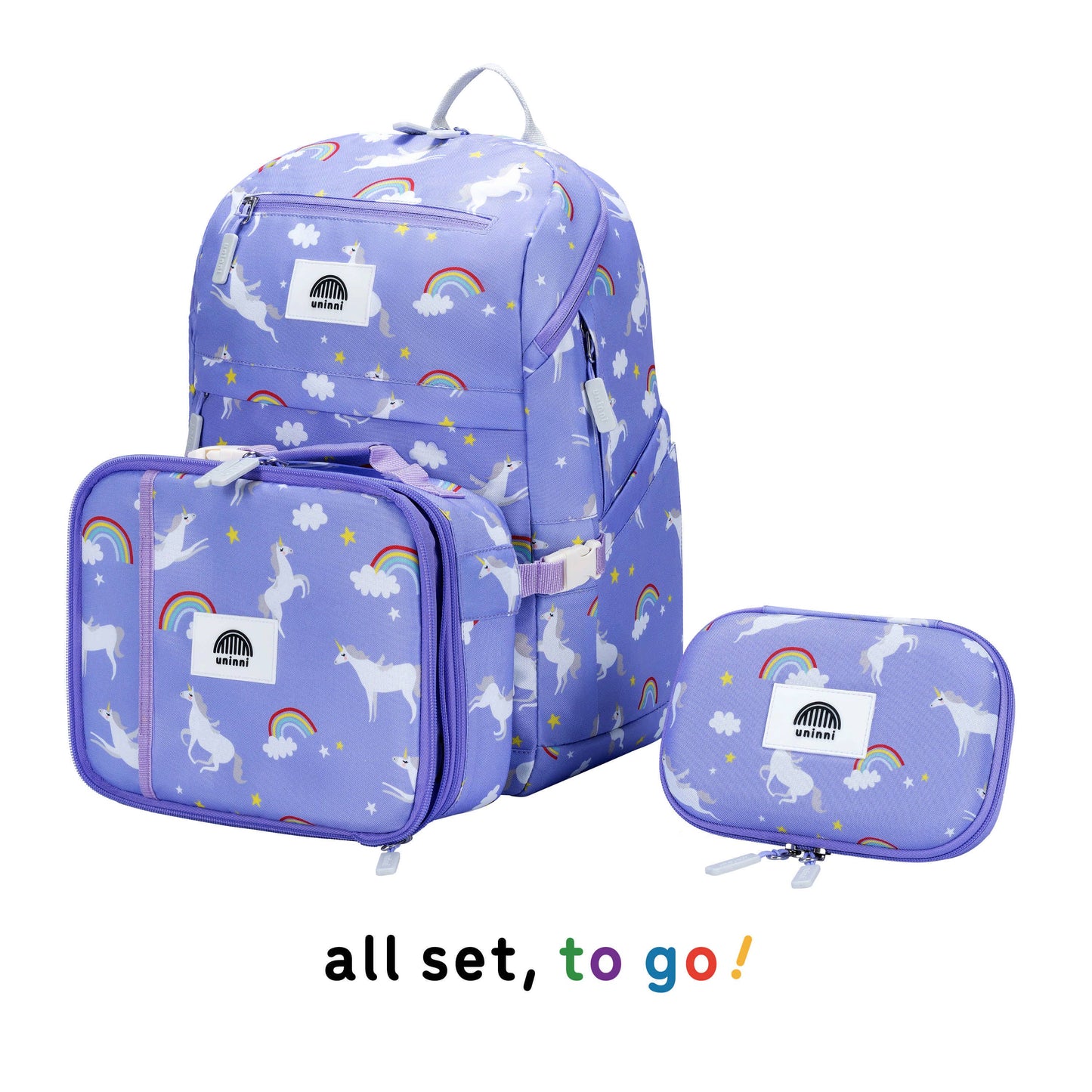 uninni - Set- Rainbow Unicorn: Rainbow Unicorn