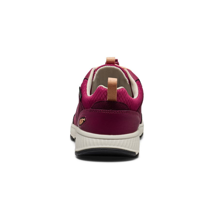 Keen -Skua Waterproof Shoe - Big Kids -  Beaujolais/Peach Fuzz