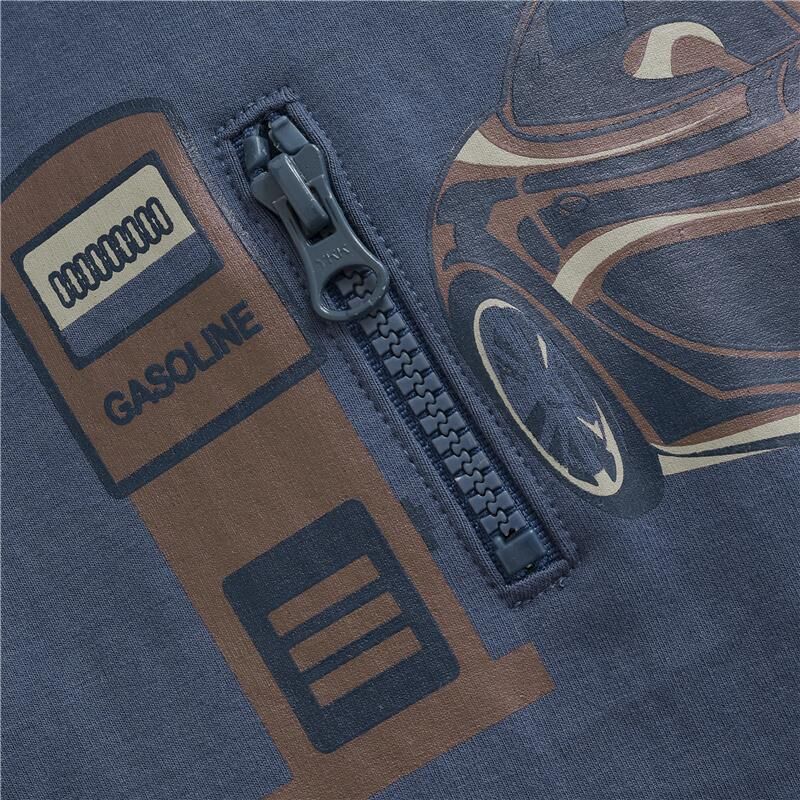 Minymo - Sweat-Shirt Blue Sports Car - 5Y