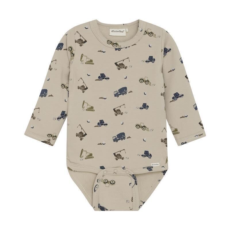 Minymo - Baby Vehicle Bodysuit - 3M