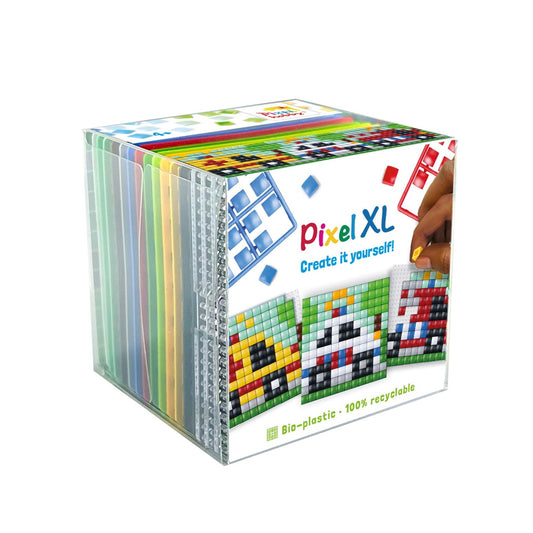 Pixelhobby - Pixel Art XL 3 Pack | Auxiliary Car (Ambulance, Police Car, Firetruck)