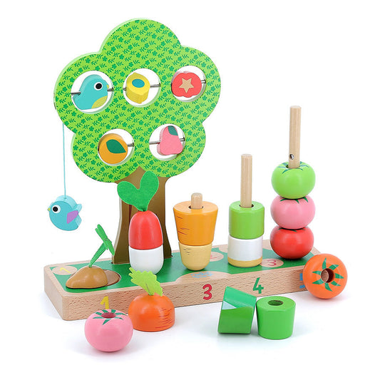 Vilac Activity - I Learn Counting Vegetables