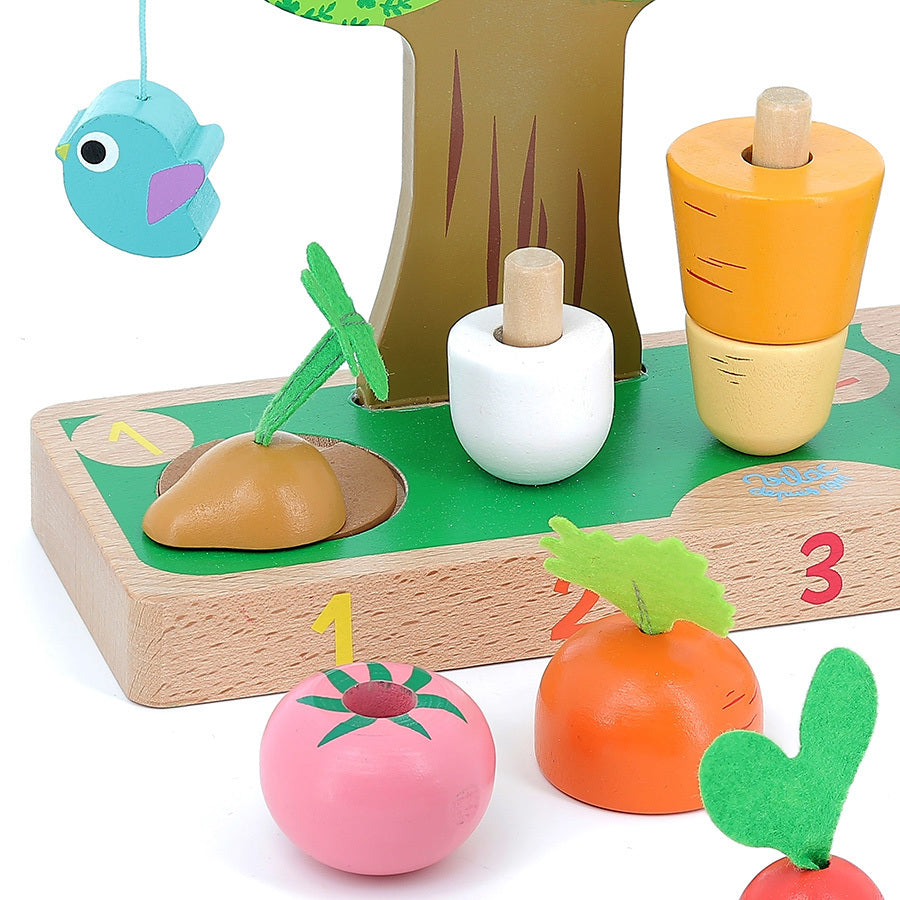 Vilac Activity - I Learn Counting Vegetables