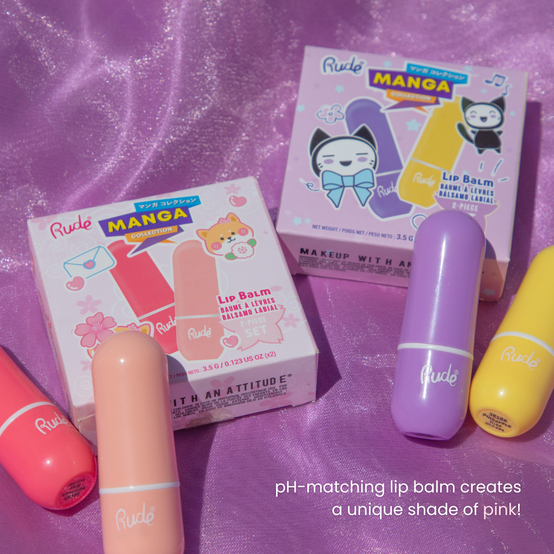 Rude Cosmetics - Manga Collection Lip Balm Duo
