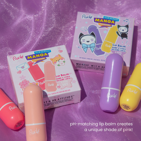 Rude Cosmetics - Manga Collection Lip Balm Duo
