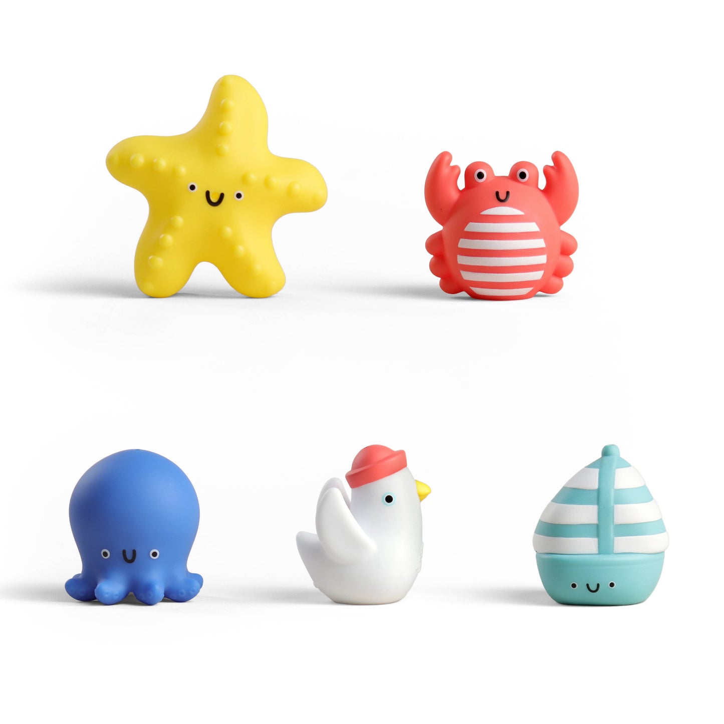 Itzy Ritzy - Nautical Itzy Bitzy Puppets - Bath + Storytelling Toys
