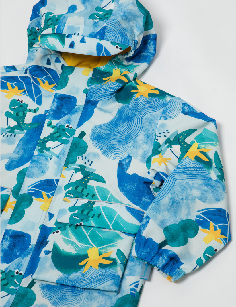 Walking Pi - Little Stanley Fleece Lined Rain Jacket