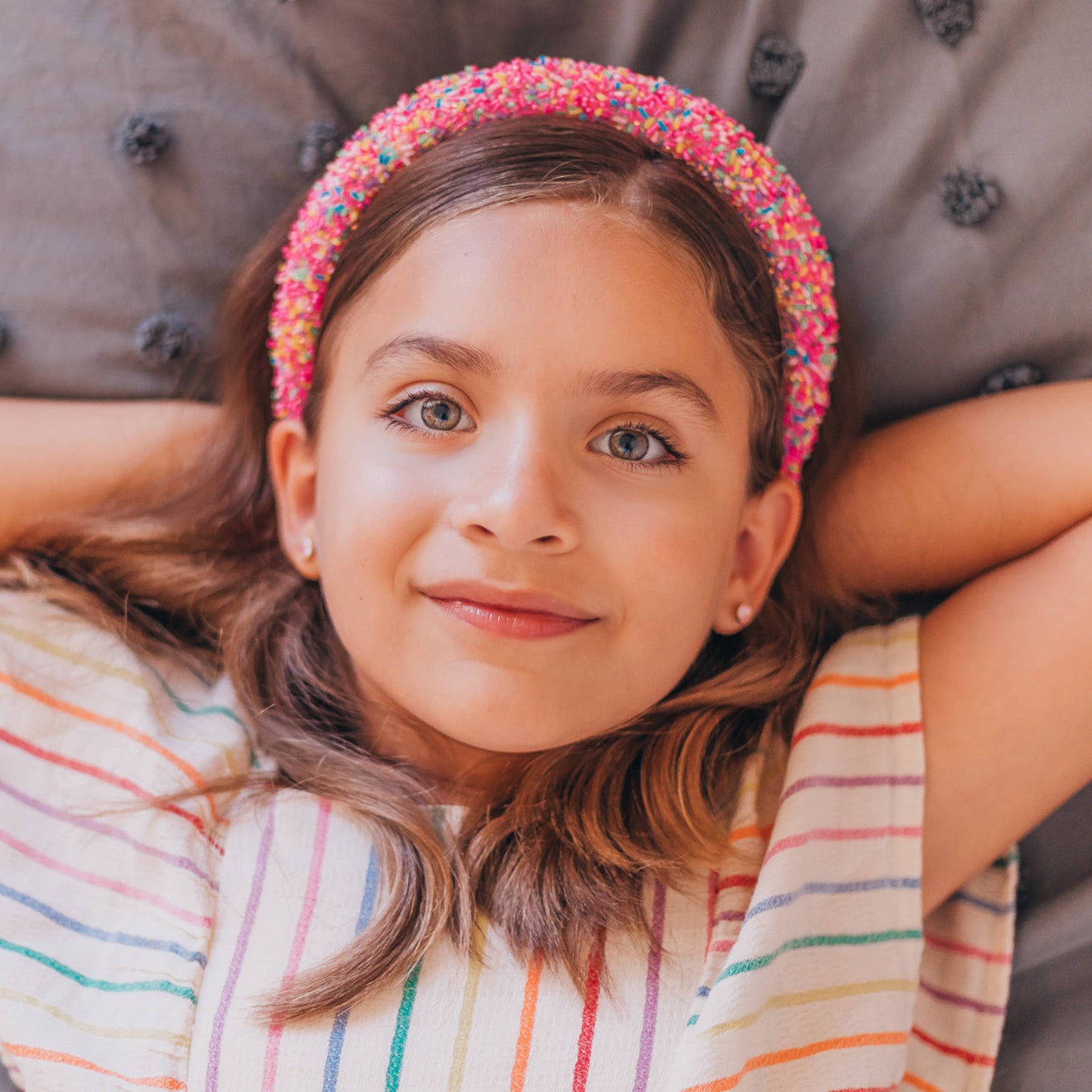 Frog Sac - Padded Sprinkles Headband - Confetti Hair Band