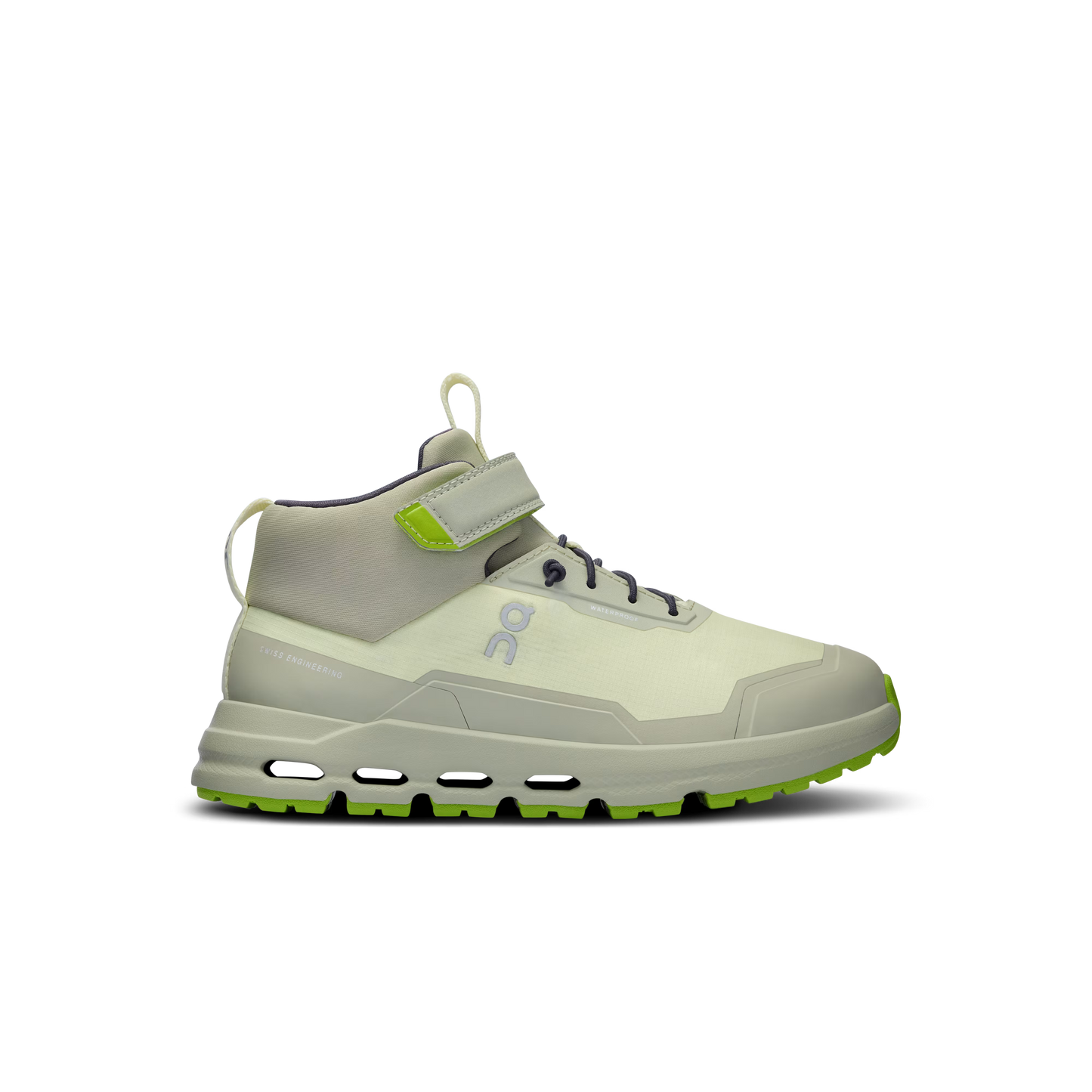 On - Cloudhero Mid Waterproof Kids Seedling | Chalk