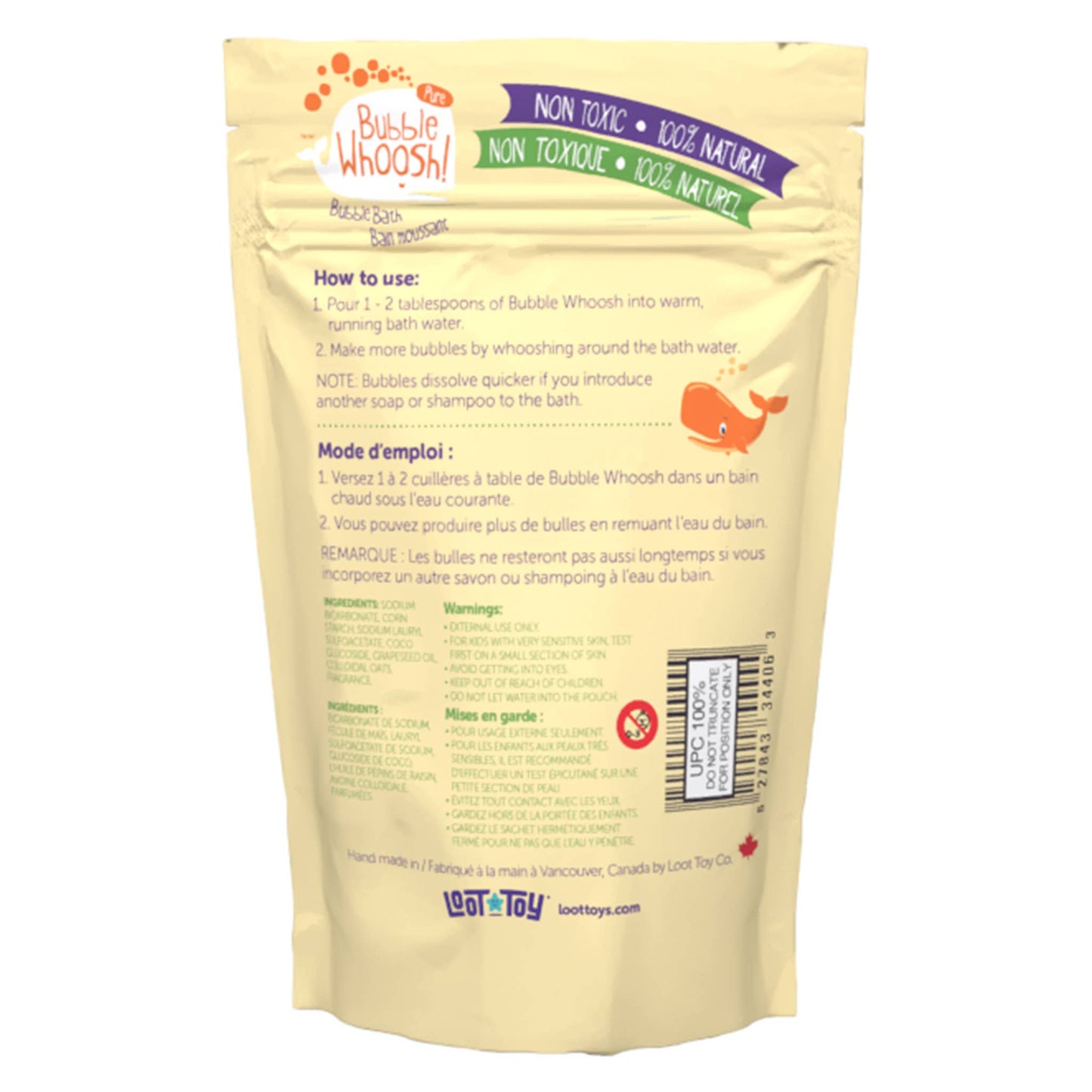 Loot Toy Company - Bubble Whoosh PURE: Citrus