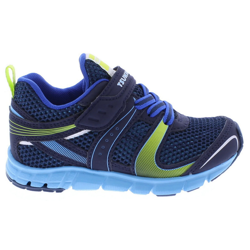 Tsukihoshi Velocity Children's Sneakers Navy & Sky