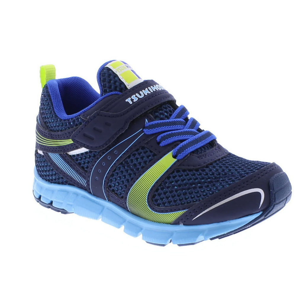 Tsukihoshi Velocity Children's Sneakers Navy & Sky