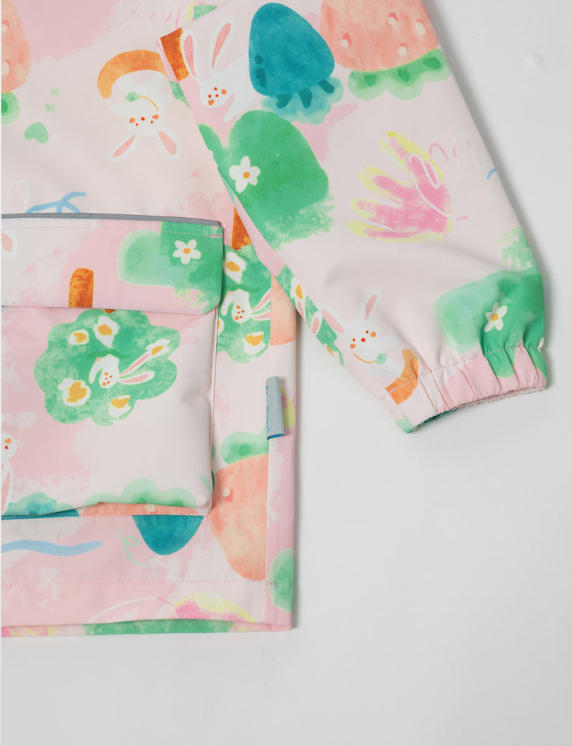 Walking Pi - Little Stanley Fleece Lined Rain Jacket