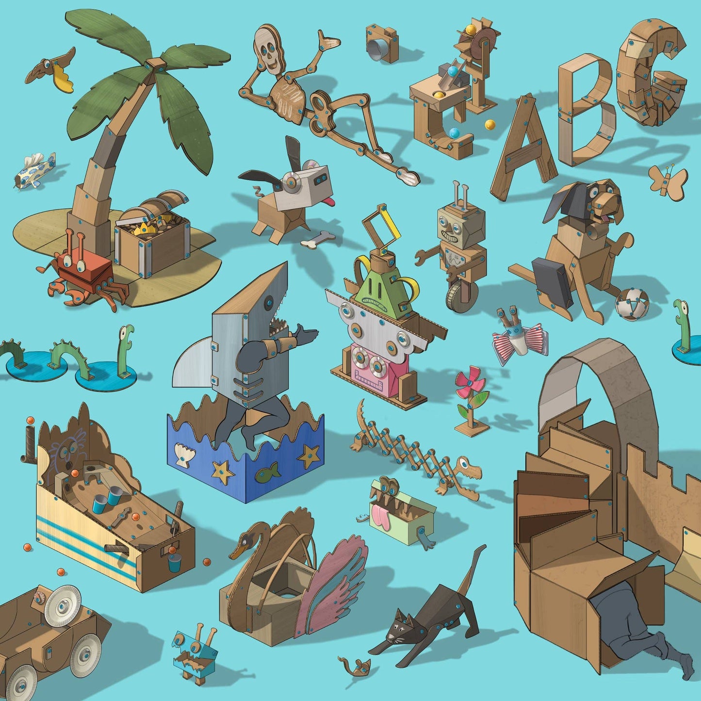 Makedo USA - EXPLORE | Makedo Cardboard Construction Kit