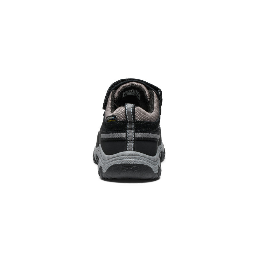 Keen - Targhee IV Waterproof Hiking Shoe - Little Kids -  Black/Steel Grey