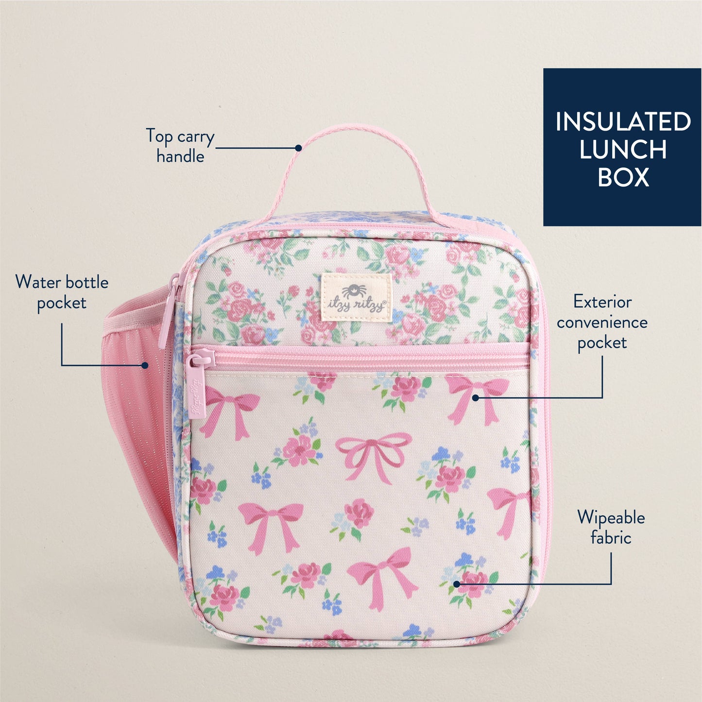 Itzy Ritzy -  Itzy Lunch Box™: Ribbons + Roses