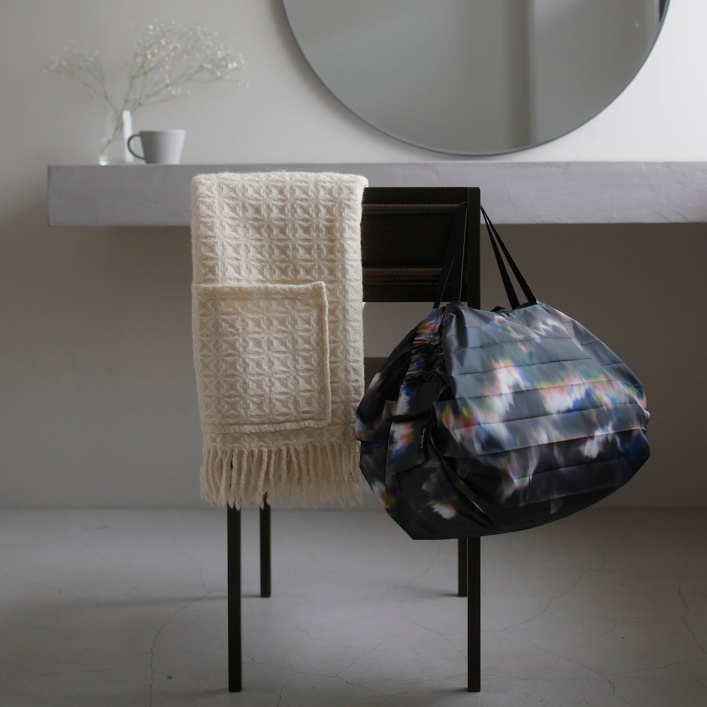 Shupatto Recycled Bag - One-Pull Foldable - Northern Light (Medium)