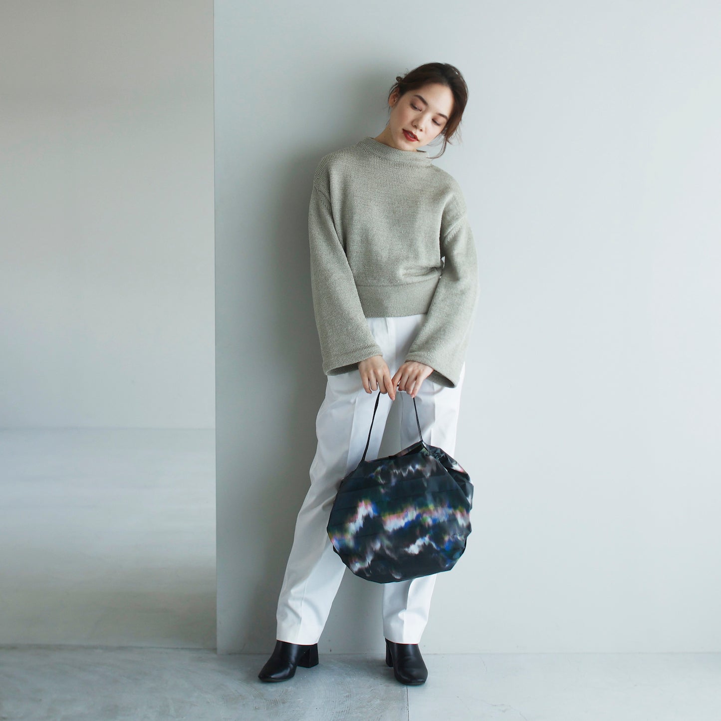 Shupatto Recycled Bag - One-Pull Foldable - Northern Light (Medium)