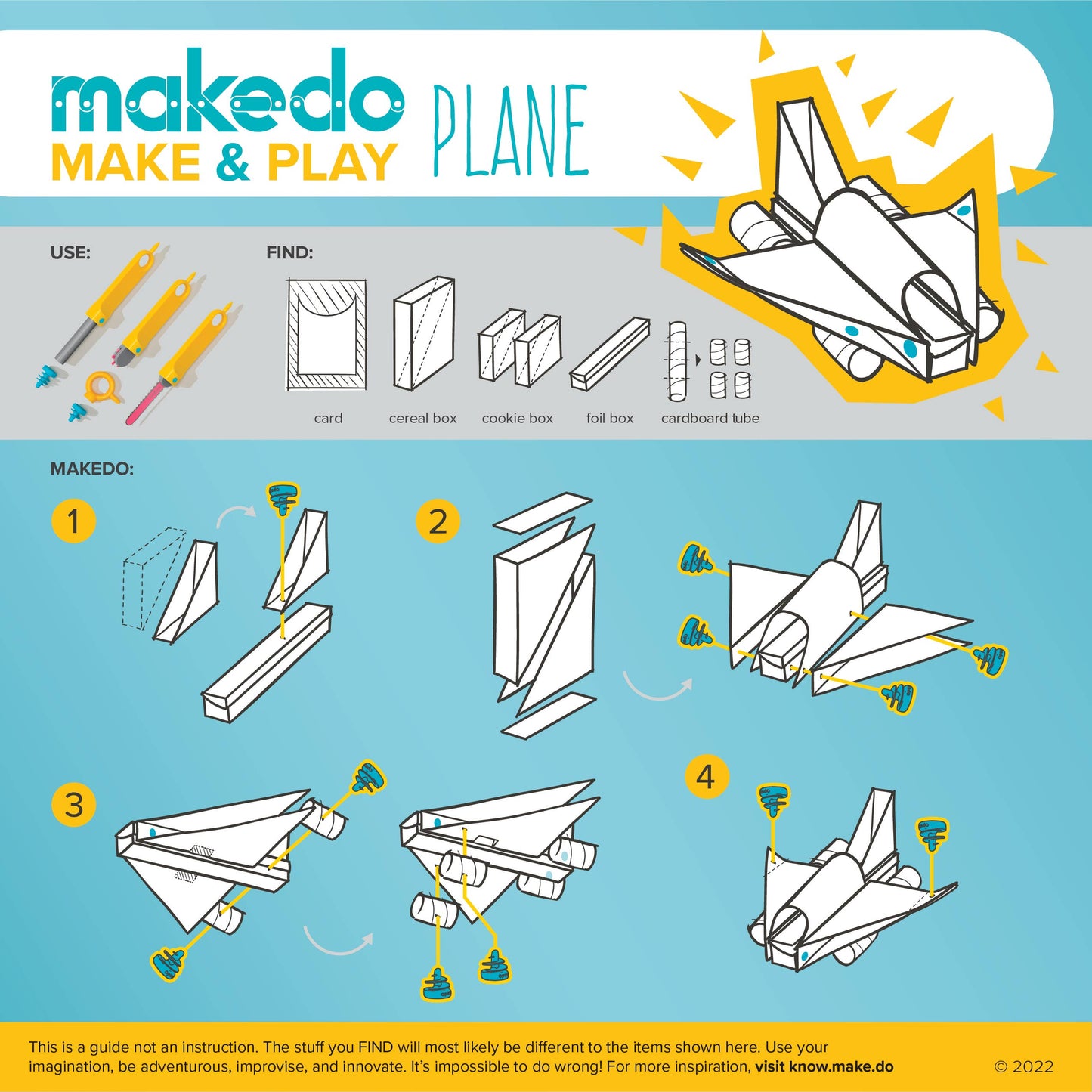 Makedo USA - DISCOVER | Makedo Cardboard Construction Kit