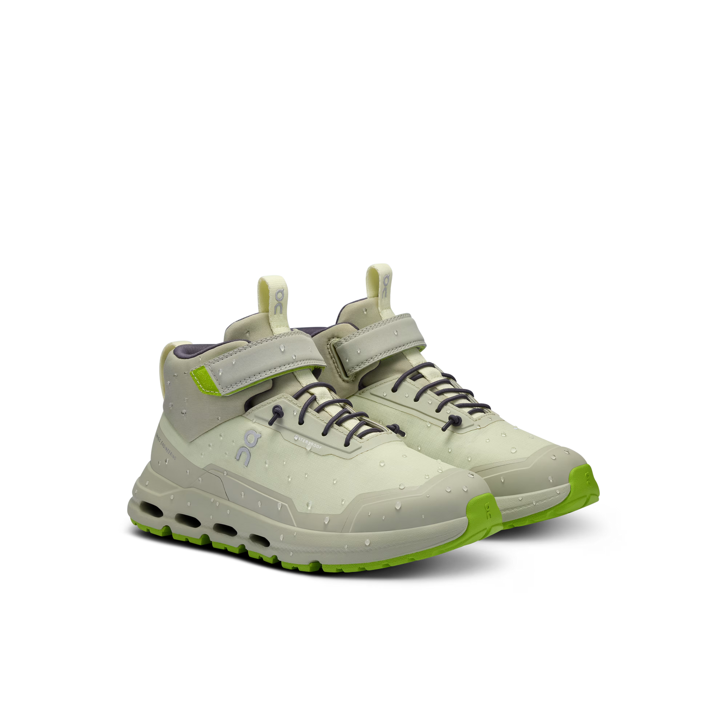 On - Cloudhero Mid Waterproof Kids Seedling | Chalk