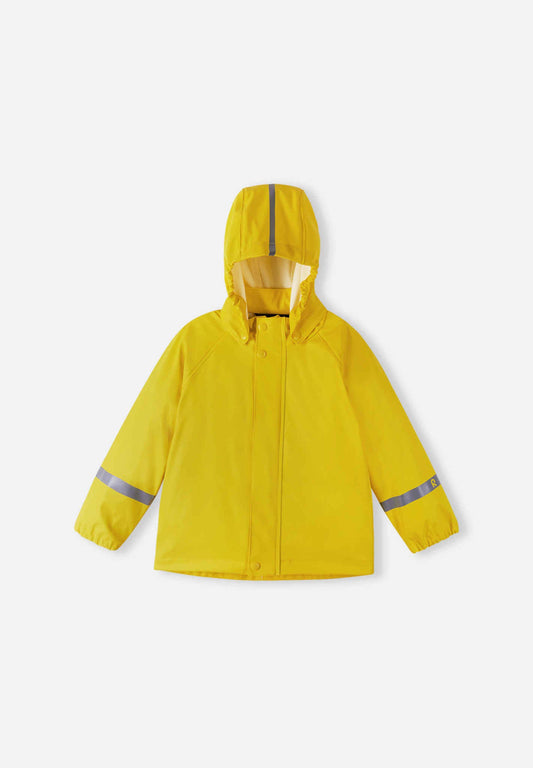 Reima - Lampi Waterproof Rubber Rain Jacket - Yellow