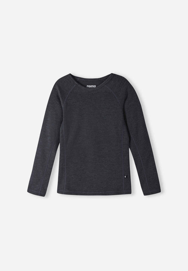 Reima - Lani  Moisture-Wicking Thermolite® Thermal Set -Black melange