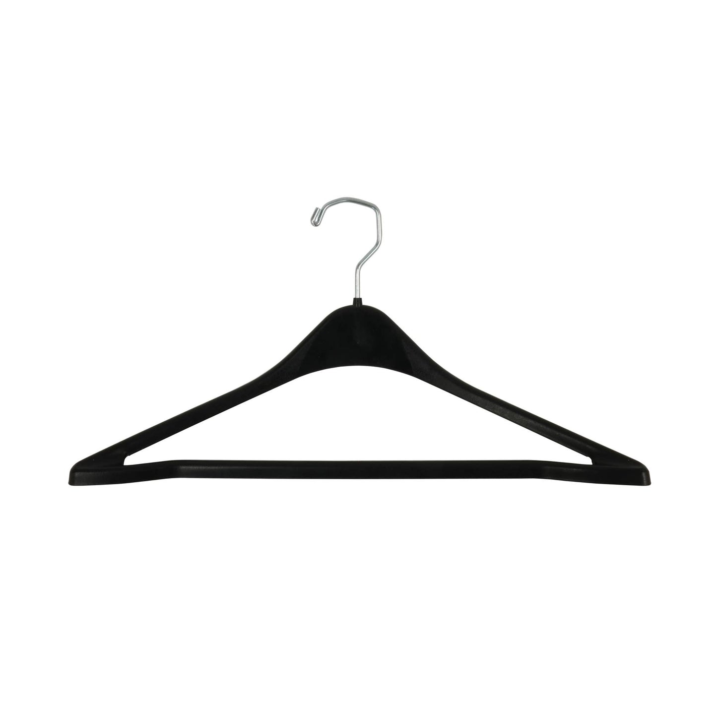 Suburban Sales - Plastic Clothes Top Hanger (100 count): Clear / 12" Childrens' Top Hanger