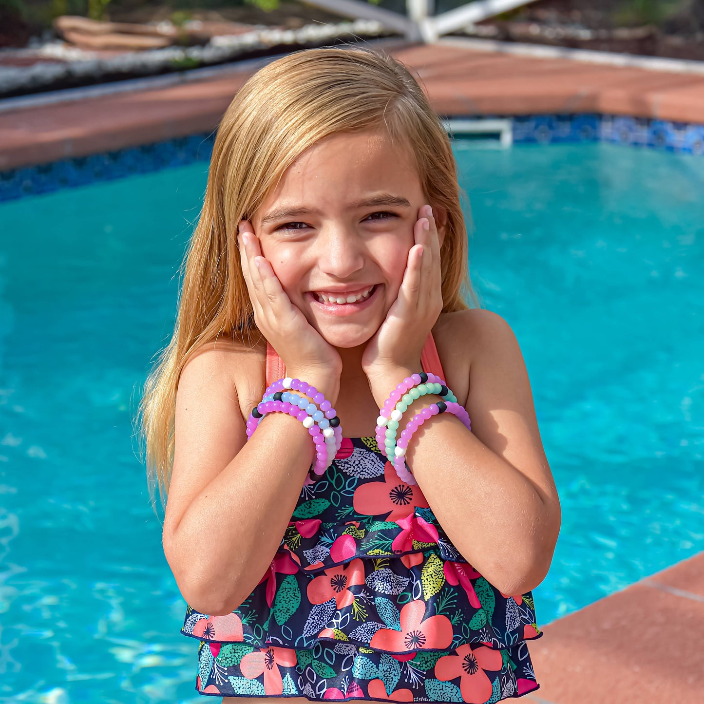 Frog Sac - Solar Reactive Silicone Bubble Bracelets