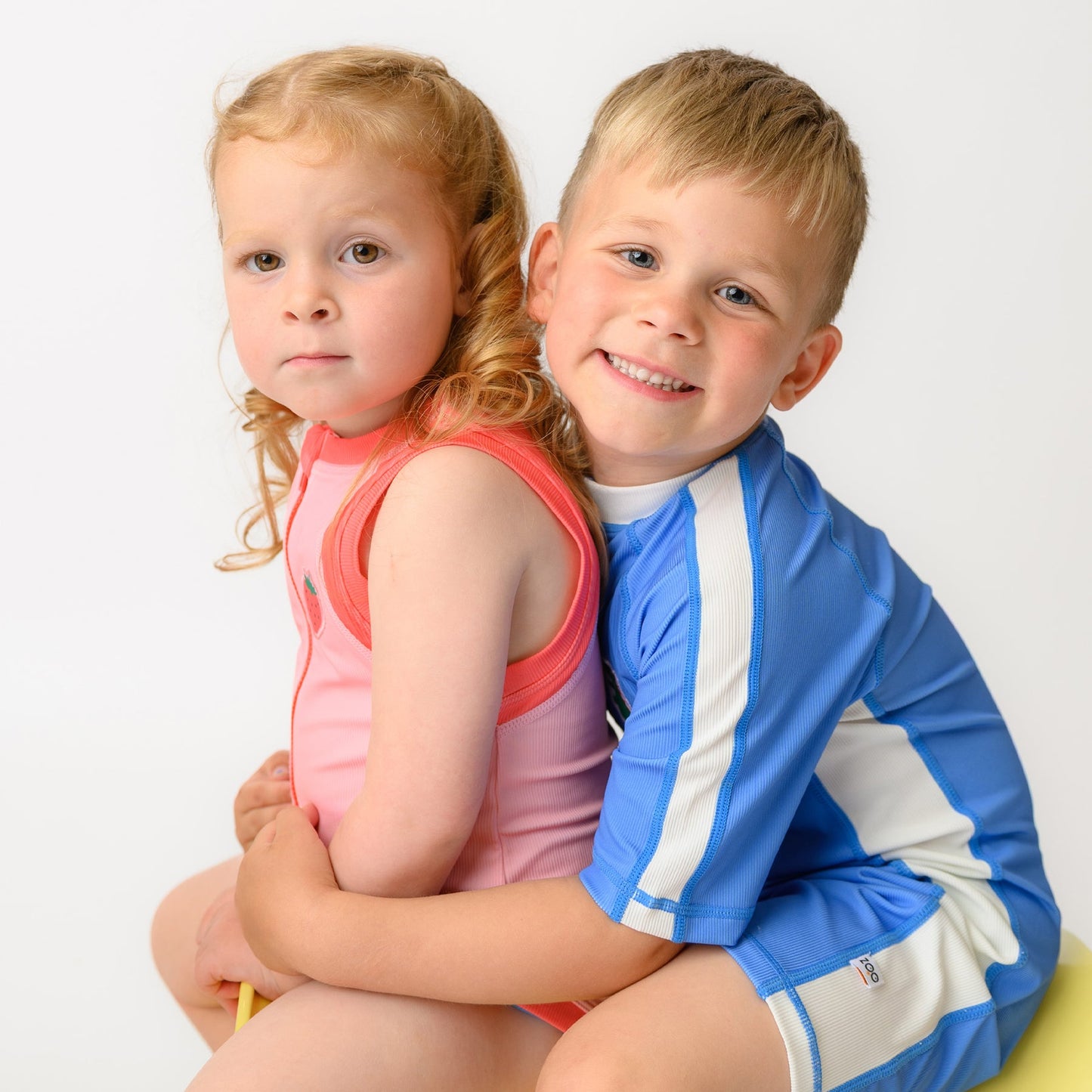 ZOOCCHINI - Short Sleeve Solid Swimsuit
