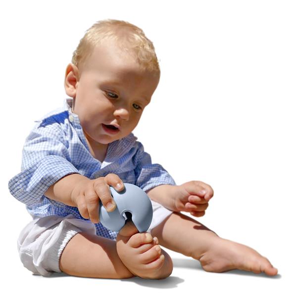 Moluk Mox Silicon Ball: 3-set pastel / ice blue, baby pink, beige