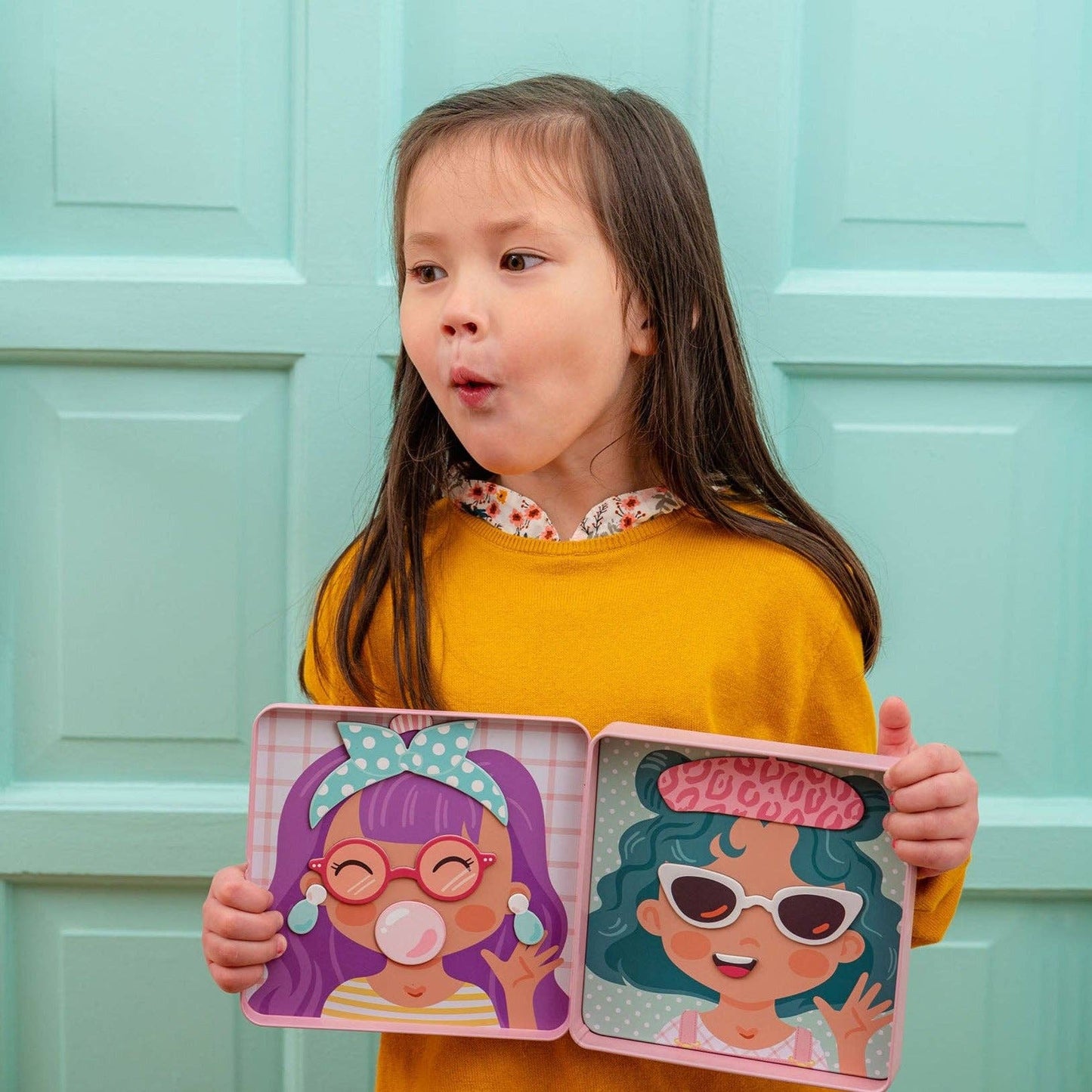 Stephen Joseph Gifts - Funny Faces Magnetic Set