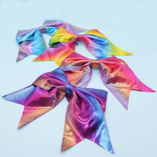 Frog Sac Large Mermaid Hair Bows, 4-Pack