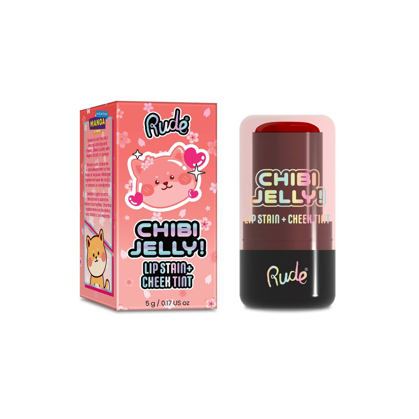 Rude Cosmetics - Chibi Manga - Chibi Jelly! Lip Stain and Cheek Tint