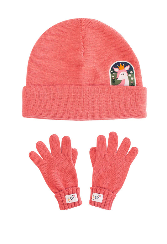 FlapJack Kids Toque & Gloves Set - Deer