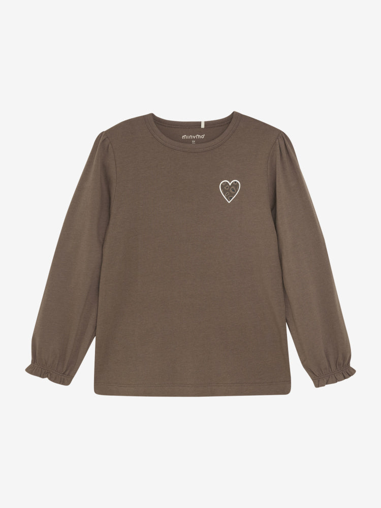 Minymo T-shirt Chocolate Chip 2502