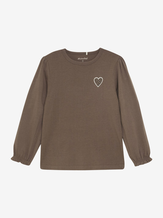 Minymo T-shirt Chocolate Chip 2502