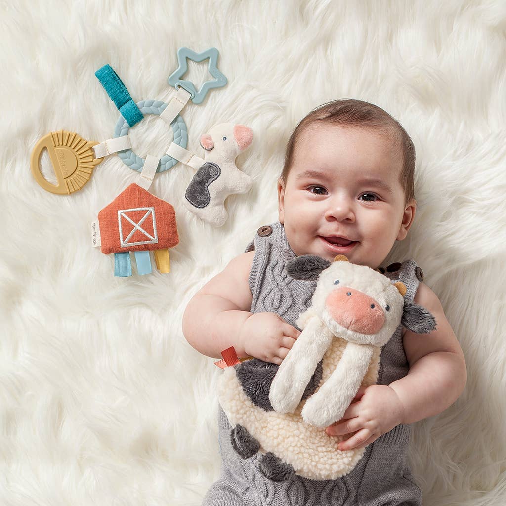 Itzy Ritzy - *NEW OPTION* Bitzy Busy Ring™ Teething Activity Toy: Farm