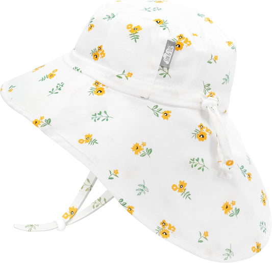 Jan & Jul Yellow Flower | Cotton Adventure Hat
