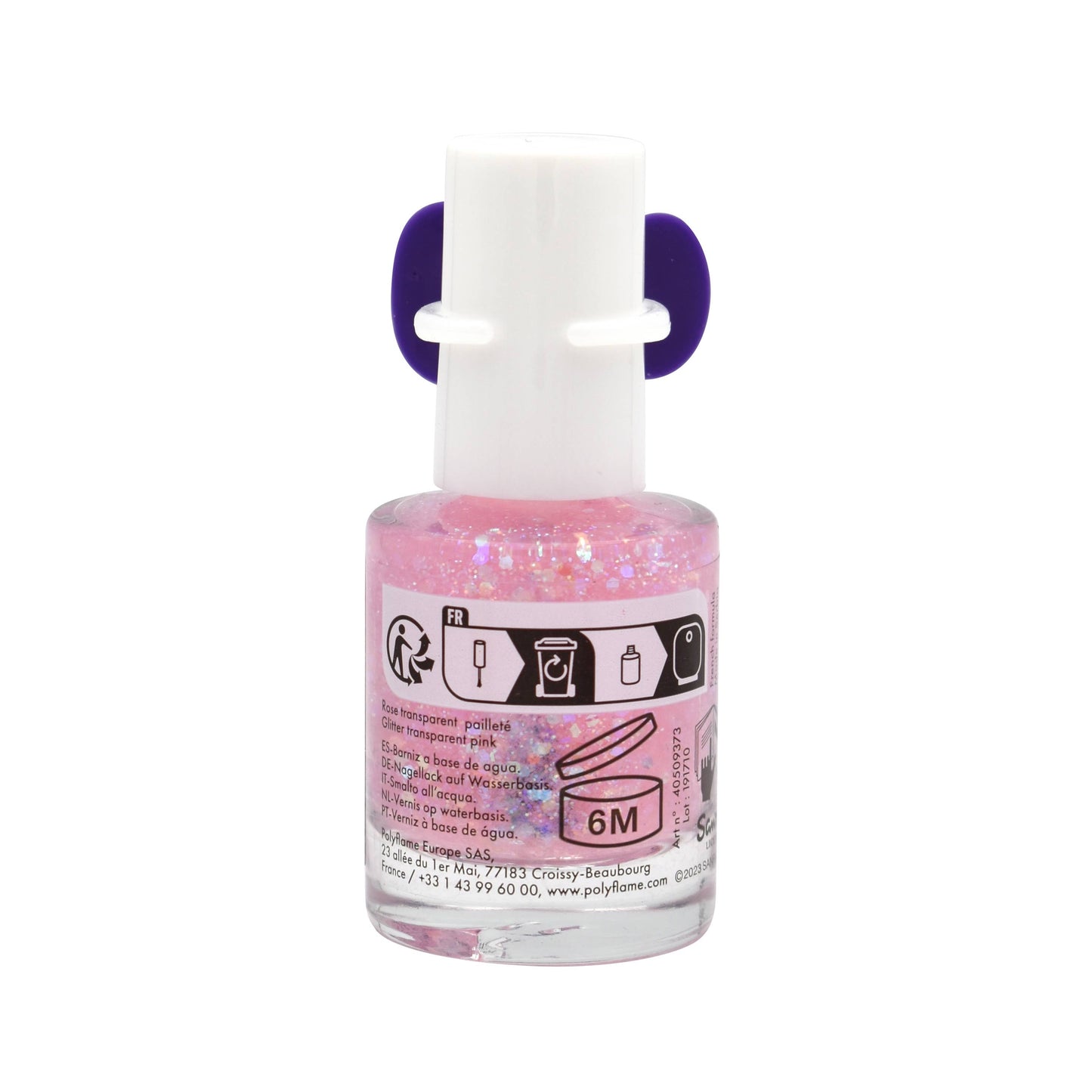 Takecare - Hello Kitty - Water-based nail polish for children - 9 ml